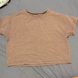 Casual Brown Women's Top lululemon tee